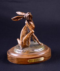 The Right Spot Maquette | Diana Simpson | Sculpture-Exposures International Gallery of Fine Art - Sedona AZ