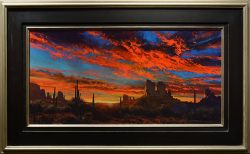 When Scarlet Turns to Magic | Dale Terbush | -Exposures International Gallery of Fine Art - Sedona AZ