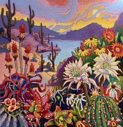 Arizona Oasis | John Burrow | Painting-Exposures International Gallery of Fine Art - Sedona AZ
