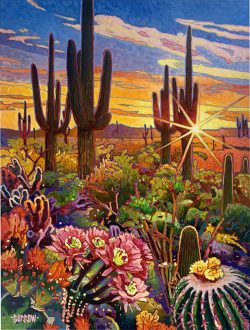 Arizona Surprise | John Burrow | Painting-Exposures International Gallery of Fine Art - Sedona AZ