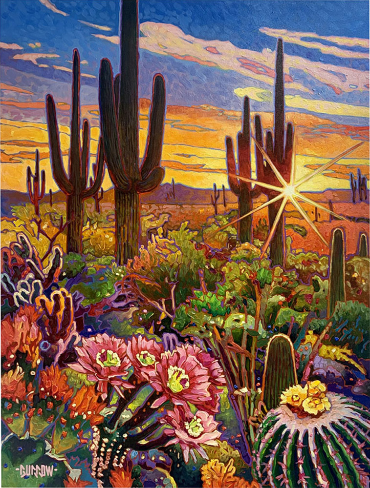 Arizona Surprise | John Burrow | Painting-Exposures International Gallery of Fine Art - Sedona AZ