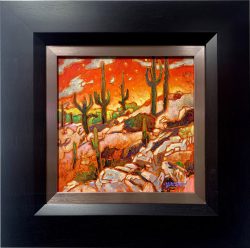 Bumble Bee Canyon | John Burrow | Painting-Exposures International Gallery of Fine Art - Sedona AZ