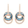 Malibu Blue Topaz Earrings | Bellarri | Jewelry-Exposures International Gallery of Fine Art - Sedona AZ