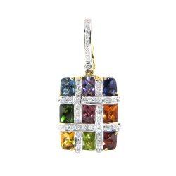 Mosaic Pendant | Bellarri | Jewelry-Exposures International Gallery of Fine Art - Sedona AZ