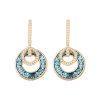 Poetry in Motion Blue Topaz Earrings | Bellarri | Jewelry-Exposures International Gallery of Fine Art - Sedona AZ
