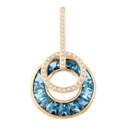 Poetry in Motion Blue Topaz Pendant | Bellarri | Jewelry-Exposures International Gallery of Fine Art - Sedona AZ