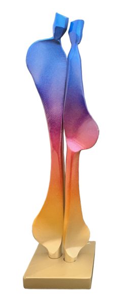 Quiet Encounter | Boris Kramer | Sculpture-Exposures International Gallery of Fine Art - Sedona AZ
