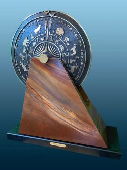 The Wheel of Life (Sm) | Reagan Word | Sculpture-Exposures International Gallery of Fine Art - Sedona AZ