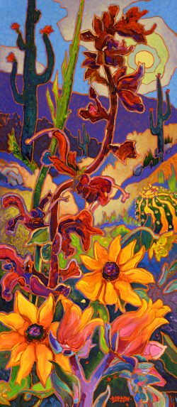 Divine Desert | John Burrow | Painting-Exposures International Gallery of Fine Art - Sedona AZ