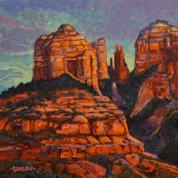 Sedona Cathedral | John Burrow | Painting-Exposures International Gallery of Fine Art - Sedona AZ