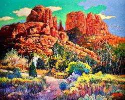 Heaven's Pathway | John Burrow | Painting-Exposures International Gallery of Fine Art - Sedona AZ