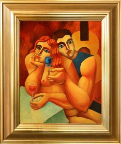 The Dreamers II | Yuroz | Painting-Exposures International Gallery of Fine Art - Sedona AZ