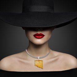 D131-Amber | Barbara Westwood | Jewelry-Exposures International Gallery of Fine Art - Sedona AZ