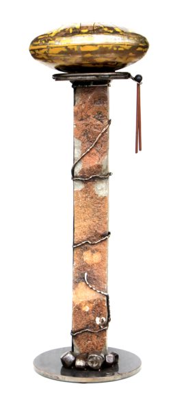 Rain Drum | Doug Adams | Sculpture-Exposures International Gallery of Fine Art - Sedona AZ