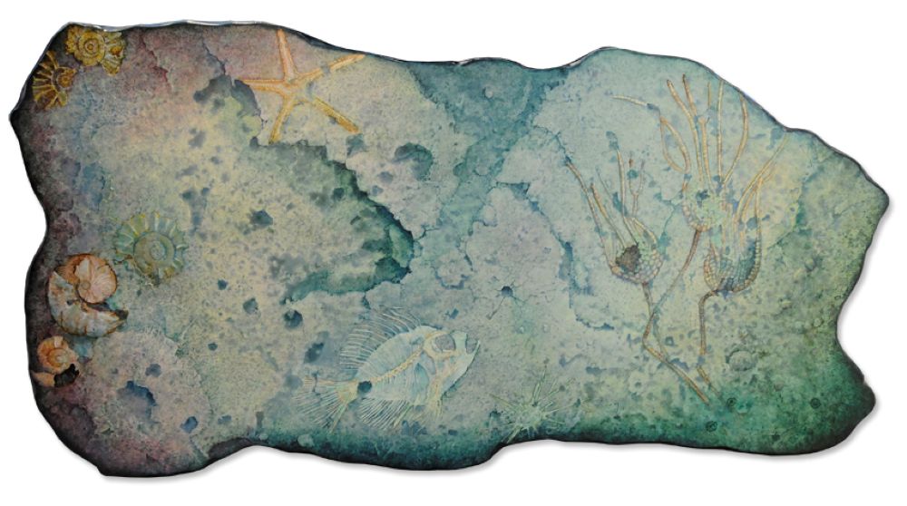 Depths of Time | Sandra Brestel | Painting-Exposures International Gallery of Fine Art - Sedona AZ