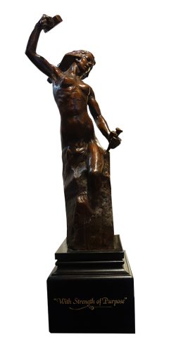 With Strength of Purpose | Bobbie Carlyle | Sculpture-Exposures International Gallery of Fine Art - Sedona AZ