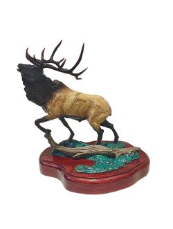 Wapiti | Lorenzo & Laran Ghiglieri | Sculpture-Exposures International Gallery of Fine Art - Sedona AZ