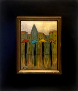 Plaza Series #49 | September McGee | Painting-Exposures International Gallery of Fine Art - Sedona AZ