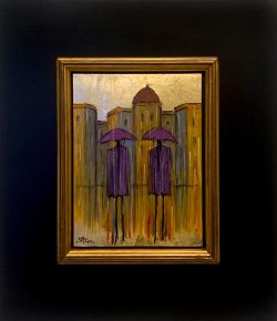 Purple Rain #4 | September McGee | Painting-Exposures International Gallery of Fine Art - Sedona AZ