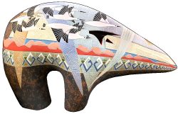 Patterns in the Sky | Gene & Rebecca Tobey | Sculpture-Exposures International Gallery of Fine Art - Sedona AZ