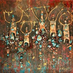 The Tribe | Marietta Bajer | Painting-Exposures International Gallery of Fine Art - Sedona AZ