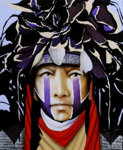 Fox Man | Jd Challenger | Painting-Exposures International Gallery of Fine Art - Sedona AZ