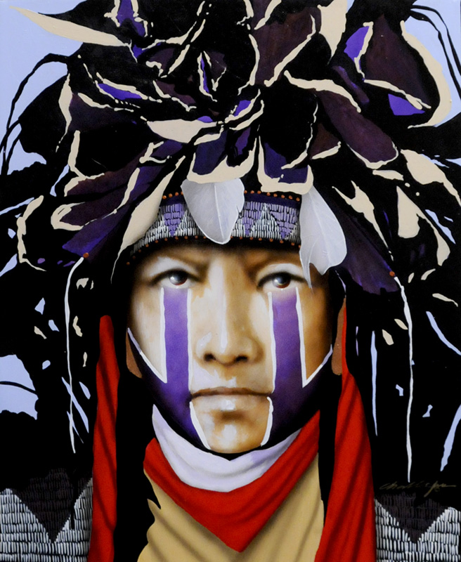 Fox Man | Jd Challenger | Painting-Exposures International Gallery of Fine Art - Sedona AZ