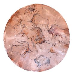 French Cave Bison Shield | Ethan Deuel | Wall Art-Exposures International Gallery of Fine Art - Sedona AZ