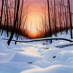 Evening Farewell | Alexander Volkov | Painting-Exposures International Gallery of Fine Art - Sedona AZ