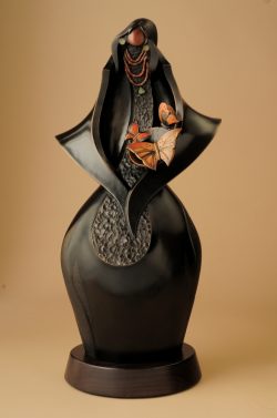 A Place Where Butterflies Land | Kim Obrzut | Sculpture-Exposures International Gallery of Fine Art - Sedona AZ