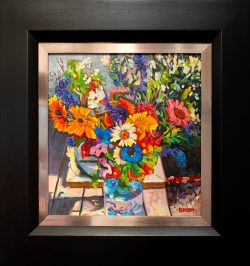 Party Colors! | John Burrow | Painting-Exposures International Gallery of Fine Art - Sedona AZ