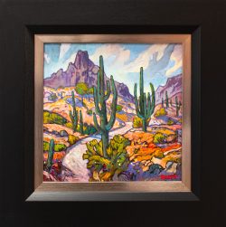 Pinnacle Peak Trail | John Burrow | Painting-Exposures International Gallery of Fine Art - Sedona AZ