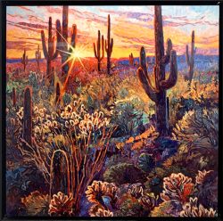 Scottsdale Sun | John Burrow | Painting-Exposures International Gallery of Fine Art - Sedona AZ