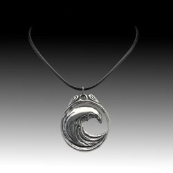 Great Wave Pendant | John Maisano | Jewelry-Exposures International Gallery of Fine Art - Sedona AZ