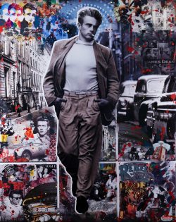 James Dean - 7573 | DeVon | Wall Art-Exposures International Gallery of Fine Art - Sedona AZ