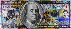 $100 Bill - 7965 | DeVon | Wall Art-Exposures International Gallery of Fine Art - Sedona AZ