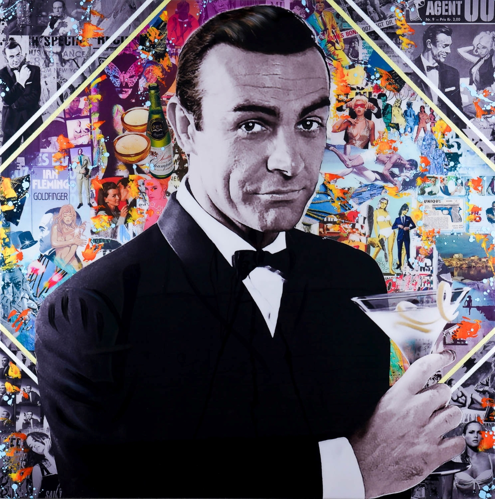 James Bond - 8122 | DeVon | Wall Art-Exposures International Gallery of Fine Art - Sedona AZ