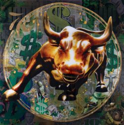 Wall Street - 8137 | DeVon | Wall Art-Exposures International Gallery of Fine Art - Sedona AZ