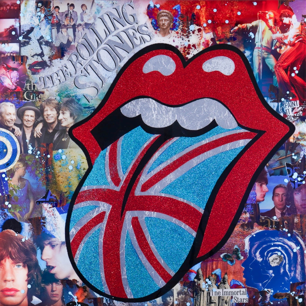 Rolling Stones Lips - 8149 | DeVon | Wall Art-Exposures International Gallery of Fine Art - Sedona AZ