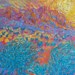 Catalina Sunset | Marietta Bajer | Painting-Exposures International Gallery of Fine Art - Sedona AZ