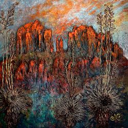 Where the First Ones Walked | Marietta Bajer | Painting-Exposures International Gallery of Fine Art - Sedona AZ