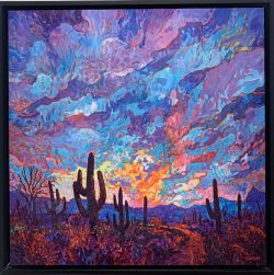 Emerald Sky | John Burrow | Painting-Exposures International Gallery of Fine Art - Sedona AZ