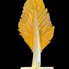 Saffron Feather Small Vertical Feather | Nic McGuire | Sculpture-Exposures International Gallery of Fine Art - Sedona AZ