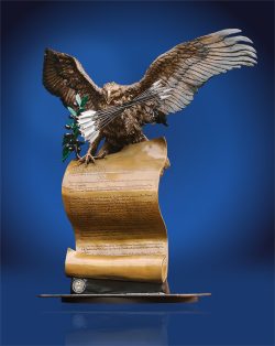 The Presidential American Patriot - Monumental | Lorenzo & Laran Ghiglieri | Sculpture-Exposures International Gallery of Fine Art - Sedona AZ