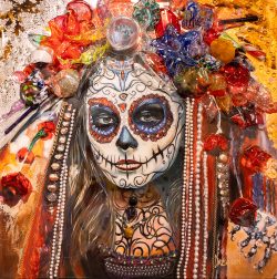 Sugar Skull III | Greg Creason | painting-Exposures International Gallery of Fine Art - Sedona AZ