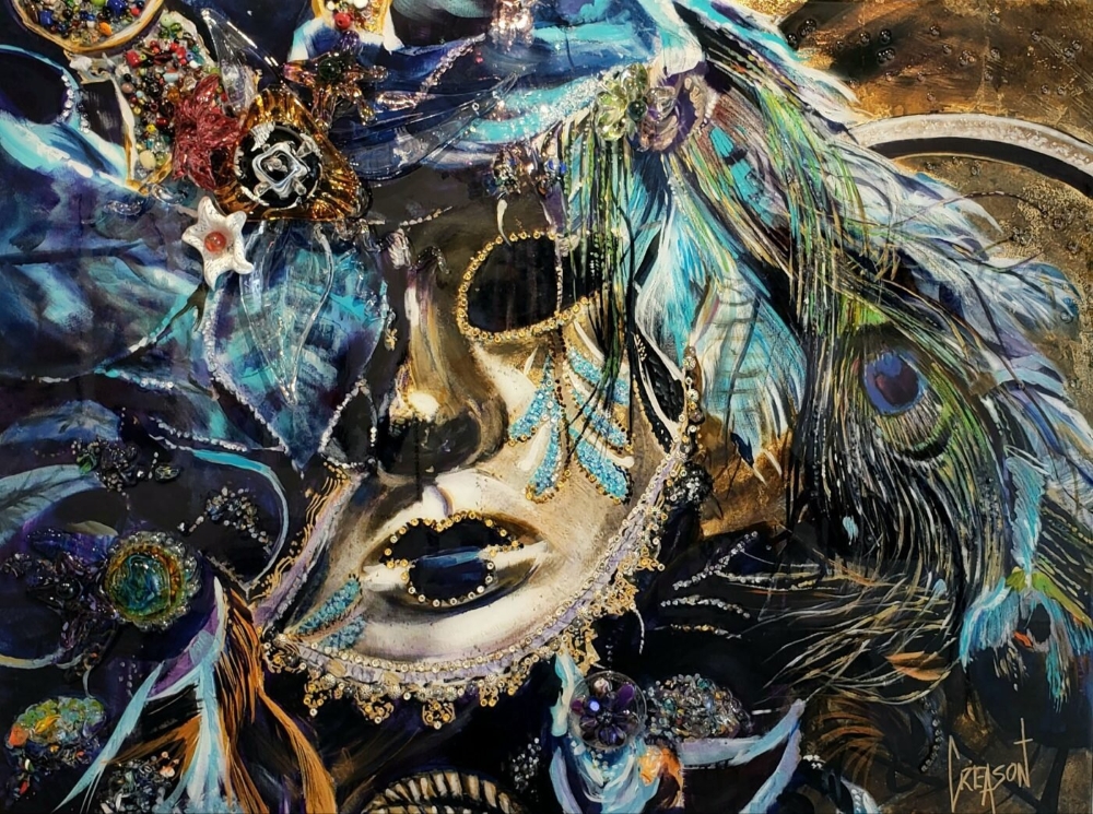 Return to Mardi Gras | Greg Creason | painting-Exposures International Gallery of Fine Art - Sedona AZ