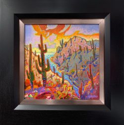 Tequila Flats Viewpoint | John Burrow | Painting-Exposures International Gallery of Fine Art - Sedona AZ