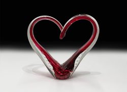 Small Love Sculpture - Red | Scott Hartley | Sculpture-Exposures International Gallery of Fine Art - Sedona AZ