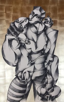 The Lovers | Yuroz | Painting-Exposures International Gallery of Fine Art - Sedona AZ