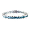 Eternal Love Blue Topaz Bracelet III | Bellarri | Jewelry-Exposures International Gallery of Fine Art - Sedona AZ